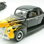 Ford Deluxe Coupé 1940 modellautó Biztonságos vásárlás