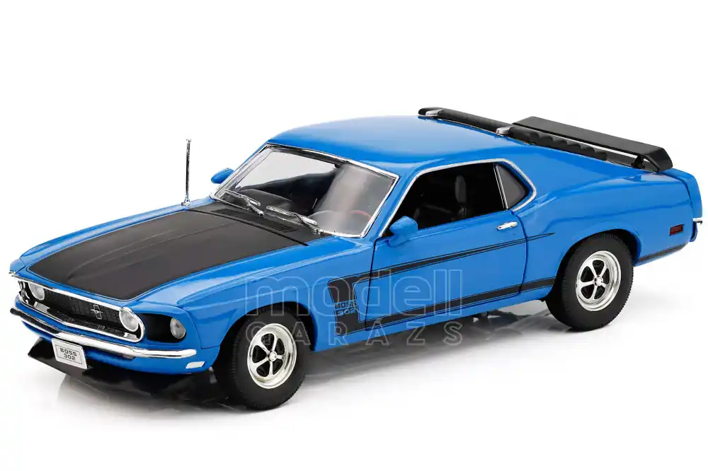 Expressz szállítás Ford Mustang Boss 302 1969 modellautó