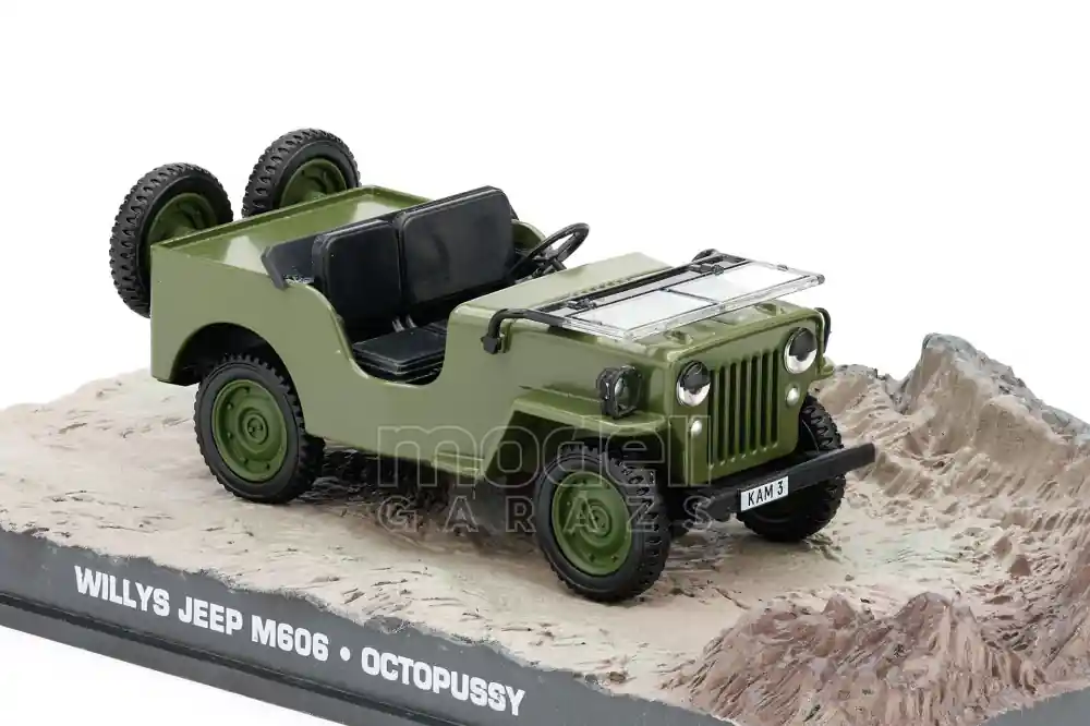Legkelendőbb Jeep Willys M606 1942 - James Bond 007 Octopussy