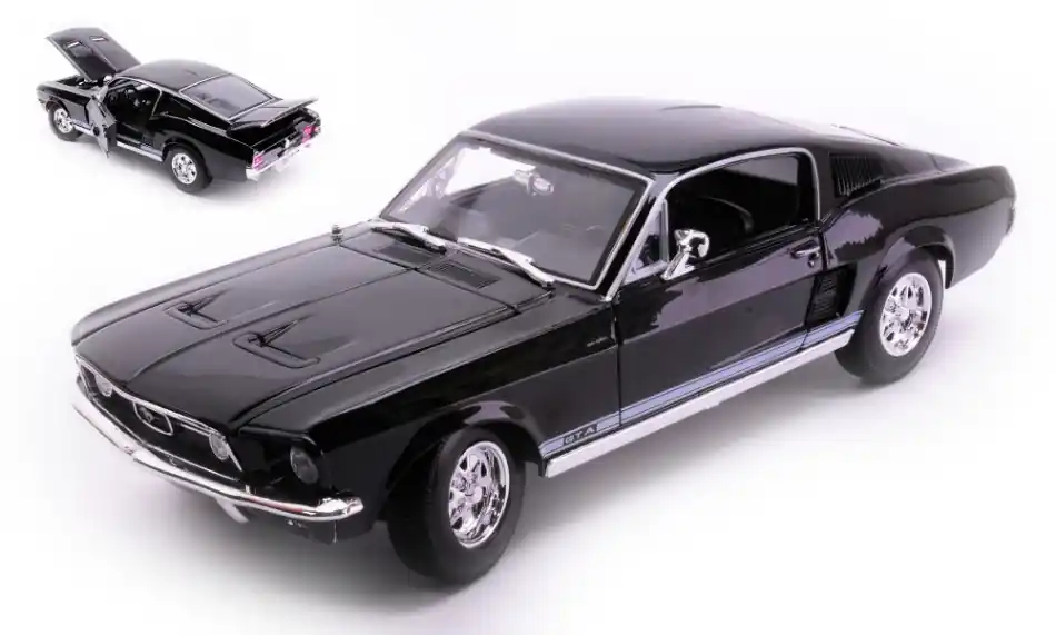 Szuper akció Ford Mustang GTA Fastback 1967 modellautó