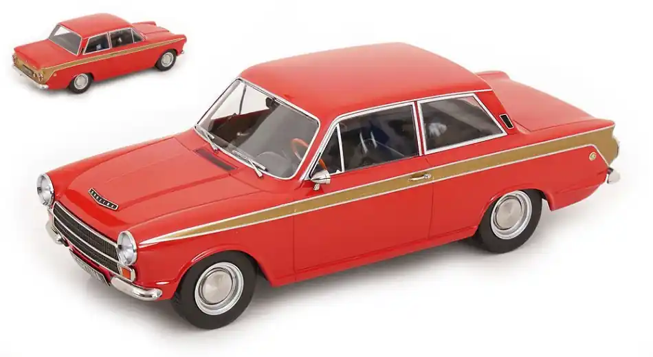 Prémium Ford Lotus Cortina 1966 modellautó