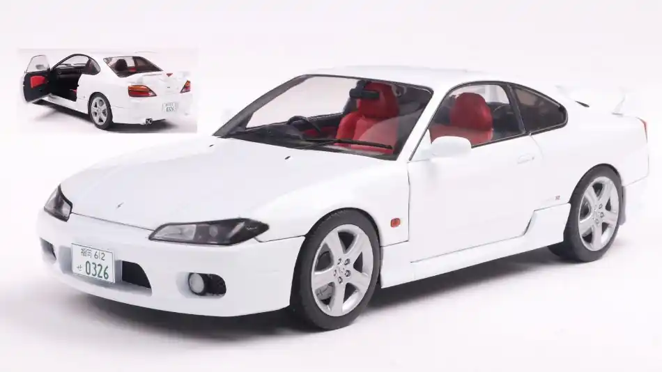 Olcsóbb Nissan Silvia (S15) Coupé Spec-R Aero 1999 modellautó
