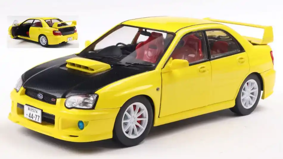 Azonnali szállítás Subaru Impreza WRX STI Streetfighter 2003 modellautó