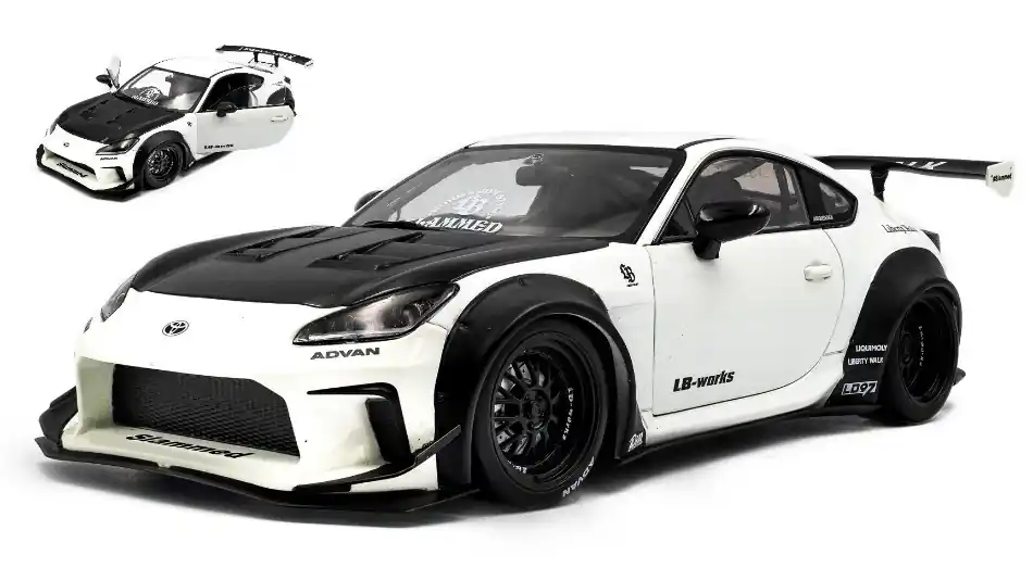 Expressz szállítás Toyota GR86 LBWK Body Kit Coupé 2024 modellautó