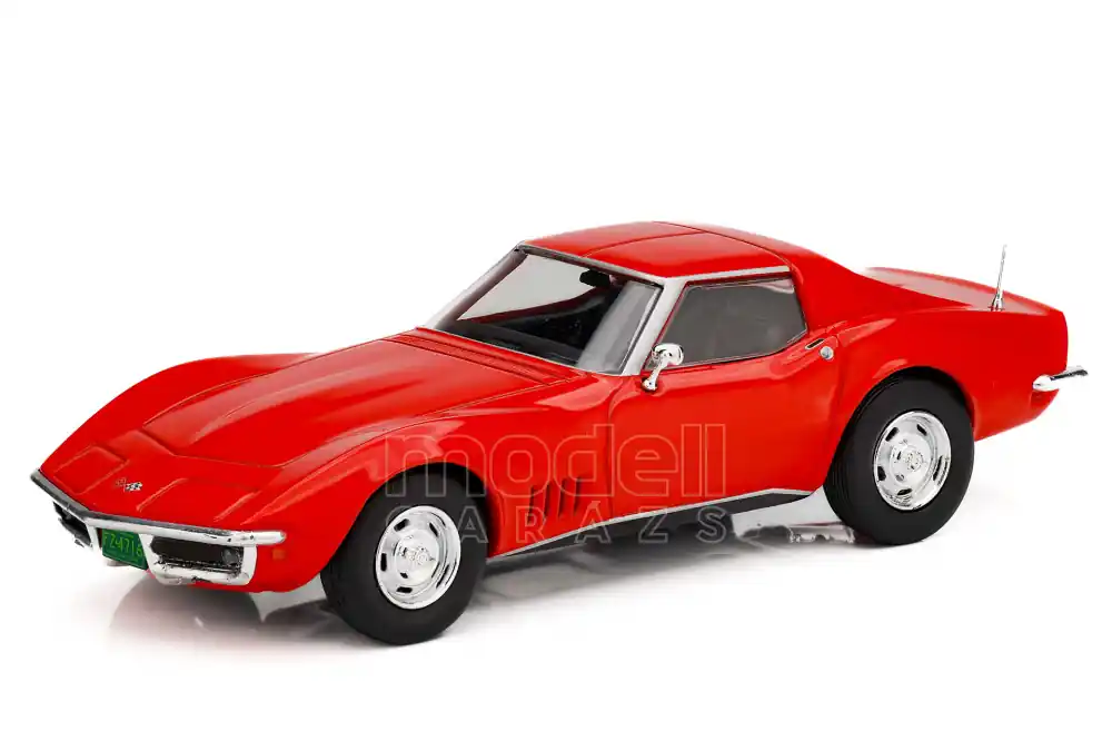Chevrolet Corvette C3 1968 modellautó Prémium