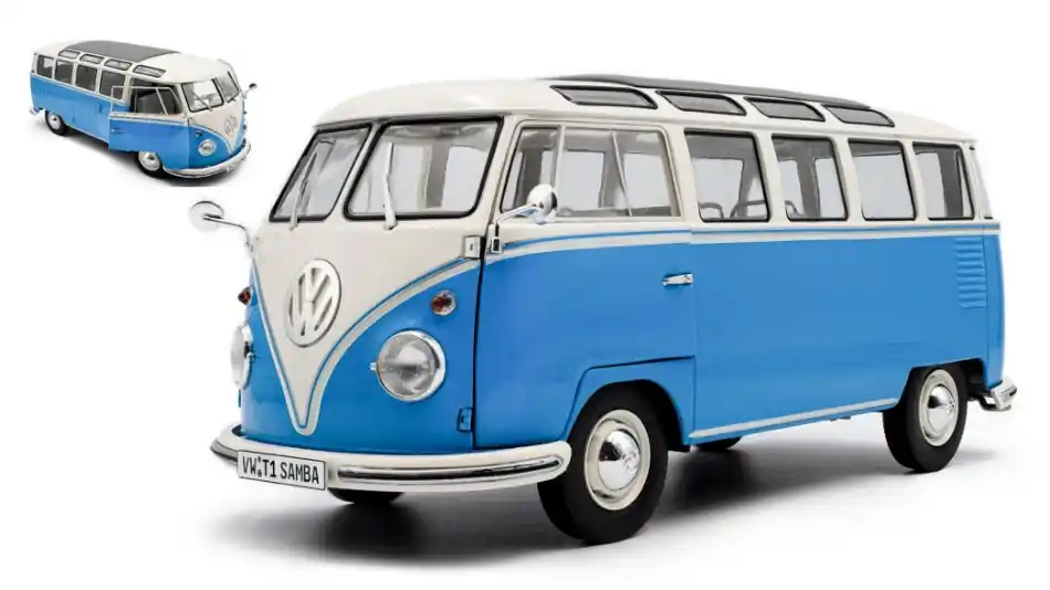 Utolsó esély Volkswagen T1 Samba 1962 modellautó