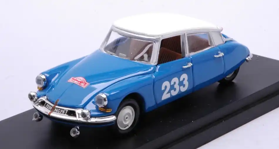 Legkelendőbb Citroën DS19 n.233 Rally Monte-Carlo 1963