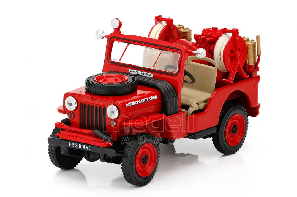 Nézd meg most Jeep Hotchkiss Rouvray Sainte Crroix tűzoltó 1945