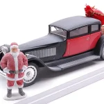 Gyors szállítás Bugatti Type 41 Royale 1929 Mikulás figurával