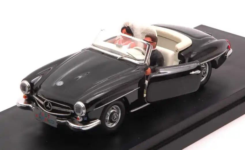 Gyors kiszállítás Mercedes-Benz 190 SL 1955 menyasszony és vőlegény figurákkal
