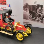 Renault Ag1 Taxi de la Marne sofőrrel 1914 modellautó Vásárlói kedvenc