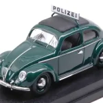 Vásárlói kedvenc Volkswagen Bogár Polizei 1953 modellautó
