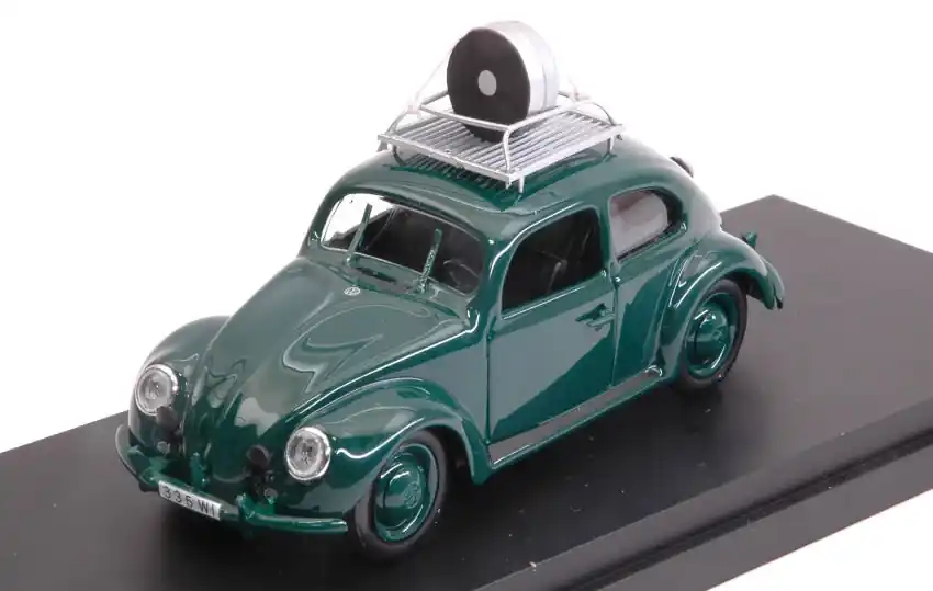 Volkswagen Bogár Wiesbadeni rendőrség sebességmérő 1957 modellautó Legnépszerűbb