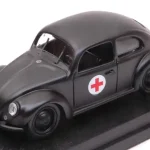 Volkswagen Bogár katonai mentő 1943 modellautó Újdonság