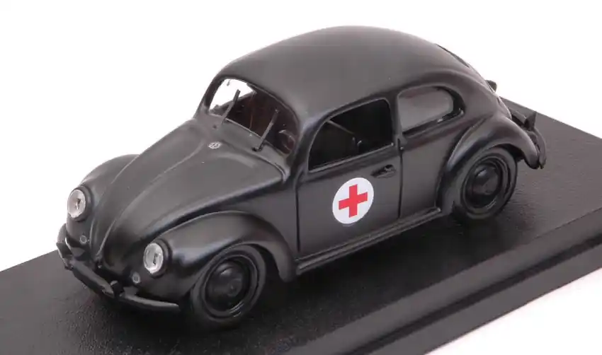 Volkswagen Bogár katonai mentő 1943 modellautó Újdonság