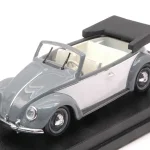 Volkswagen Bogár Cabriolet Karmann 1949 modellautó Biztonságos fizetés