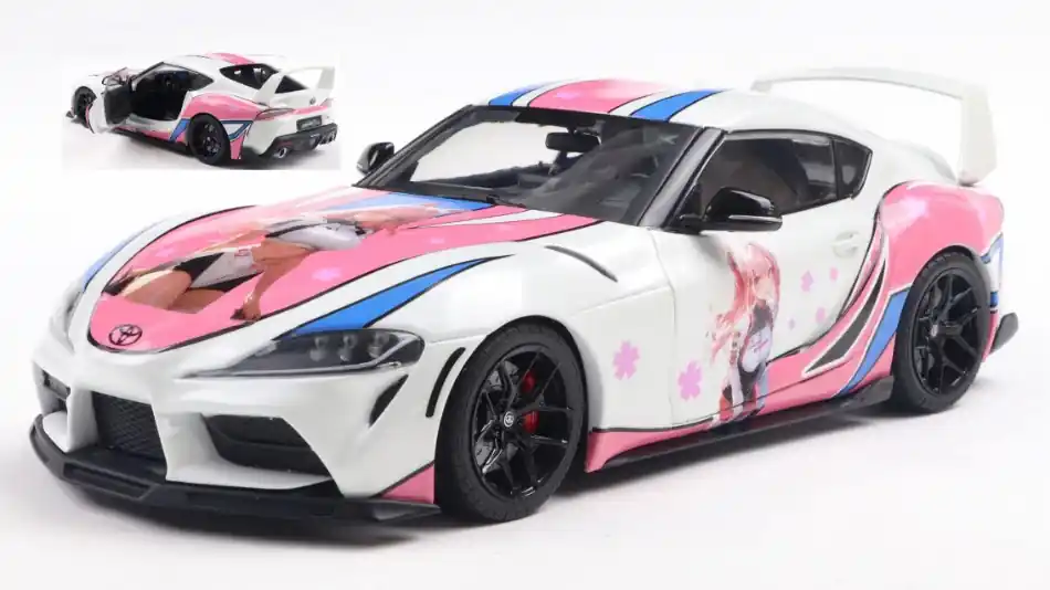 Toyota Supra GR 2024 modellautó Biztonságos fizetés