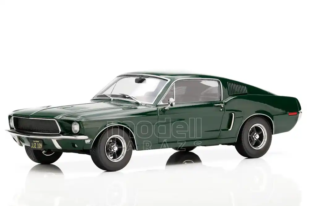 Kihagyhatatlan ajánlat Ford Mustang GT Fastback ‘Bullitt‘ 1968 modellautó