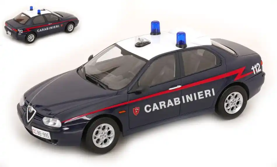 Nézd meg most Alfa Romeo 156 1998 Carabinieri modellautó