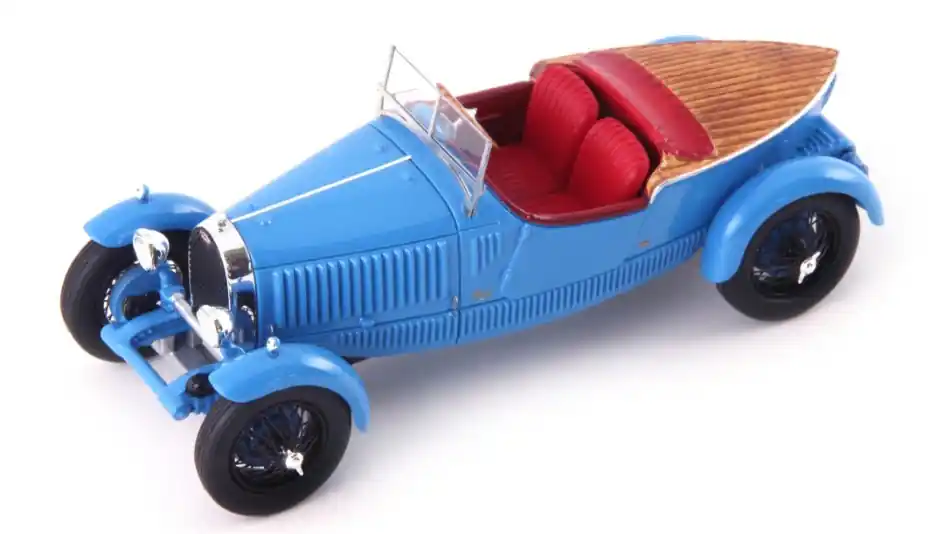 Vedd meg online Bugatti Type 40 Boattail speedster 1927 modellautó