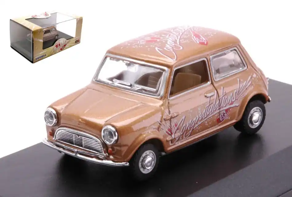 Mini Cooper Congratulations modellautó Árengedmény