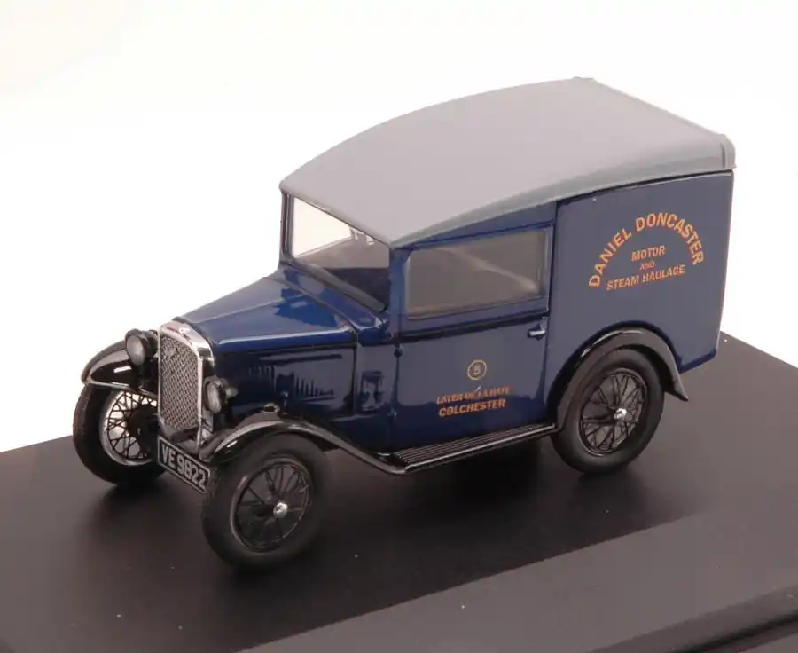 Exkluzív ajánlat Austin 7 Van Daniel Roncaster modellautó