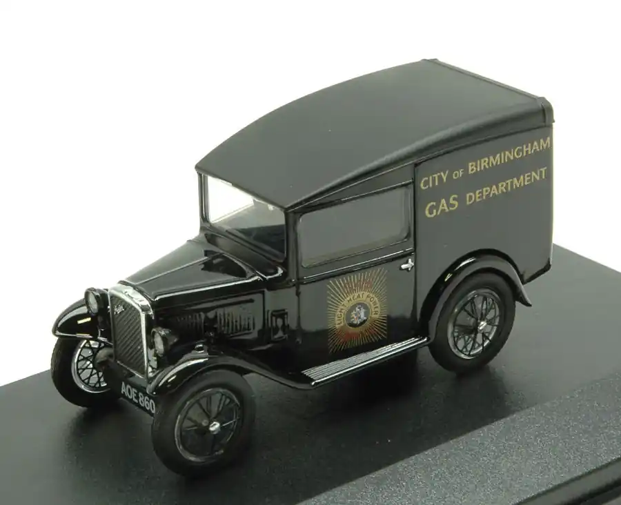 Austin 7 RN Van City of Birmingham Gas Department Akció