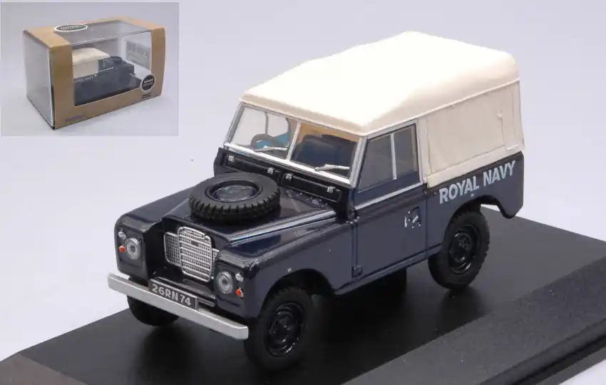 Land Rover Series III SWB Canvas Royal Navy modellautó Olcsóbb