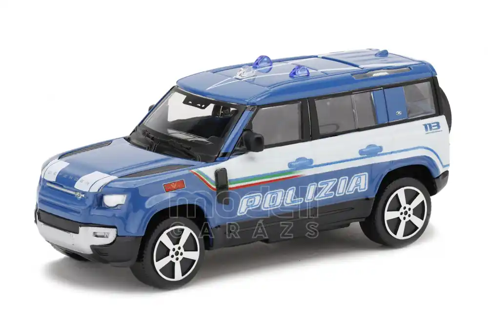 Land Rover Defender 110 Polizia modellautó Expressz szállítás
