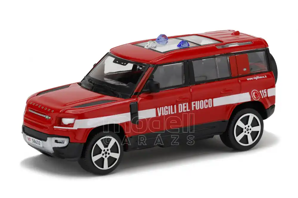 Land Rover Defender 110 Vigili del Fuoco 2022 modellautó Végkiárusítás