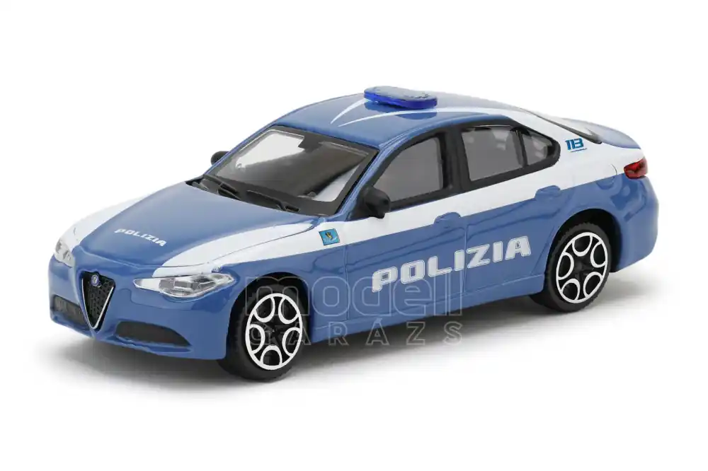 Alfa Romeo Giulia Polizia modellautó Vedd meg most
