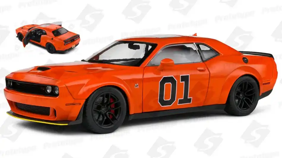 Dodge Challenger R/T n.01 Scat pack 2023 modellautó Azonnali szállítás