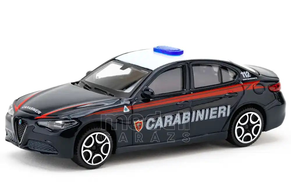Alfa Romeo Giulia Carabinieri modellautó Korlátozott ajánlat