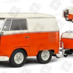 Volkswagen T1 Kool combi utánfutóval 1950 Legkelendőbb