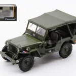 Kiárusítás Jeep Willys ponyvatetős modellautó Hollandia
