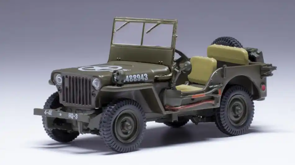Jeep Willys MB 1943 modellautó Legjobb ár