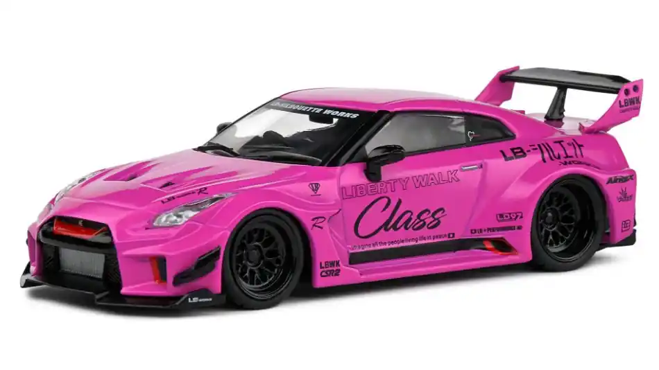 Azonnali szállítás Nissan GT-R (R35) LB Works Silhouette 2019 modellautó