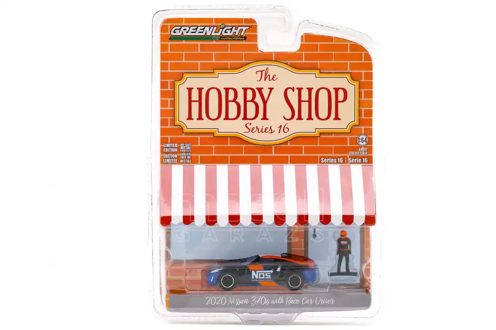 Nissan 370Z 2020 modellautó pilótával Utolsó esély
