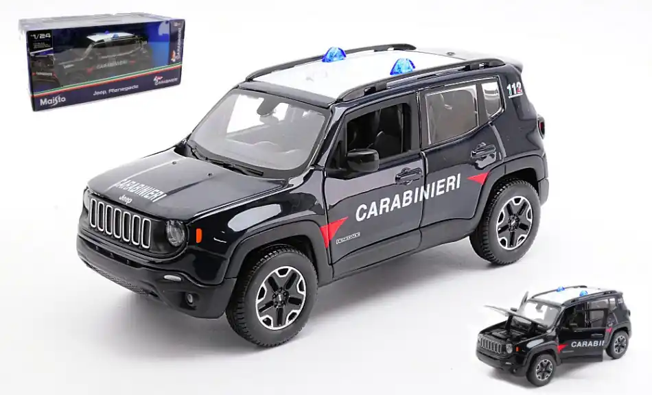 Korlátozott ajánlat Jeep Renegade Carabinieri modellautó
