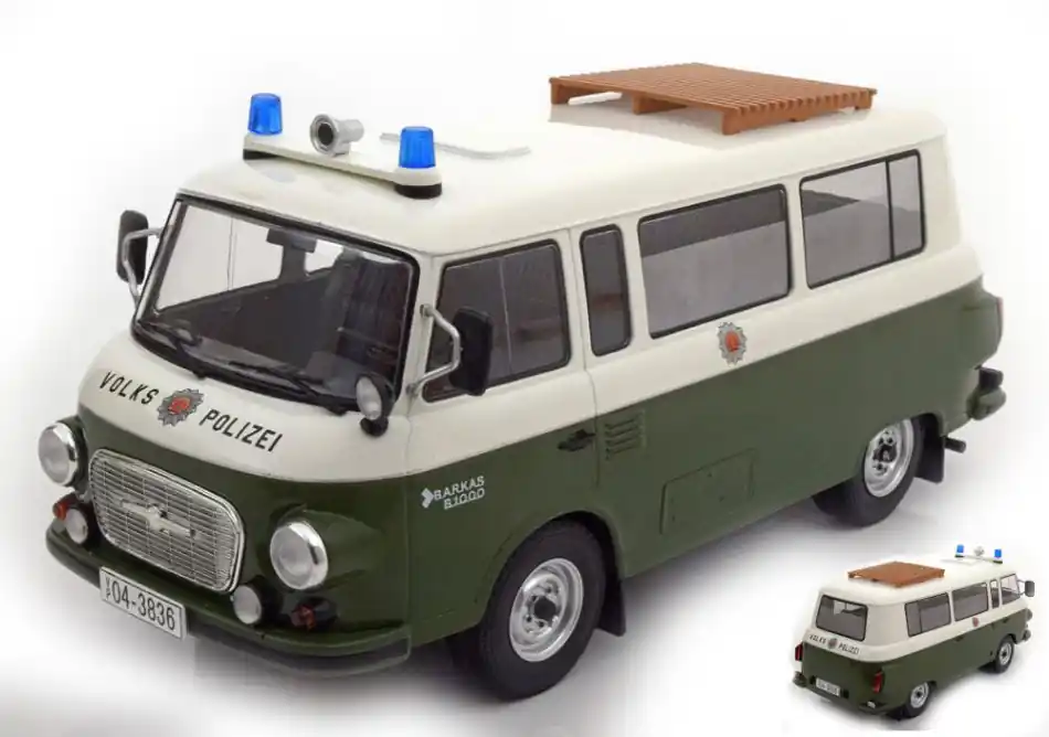Barkas B 1000 Volkspolizei 1965 modellautó Gyors kiszállítás