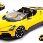 Bugatti W16 Mistral 2023 modellautó Árcsökkenés