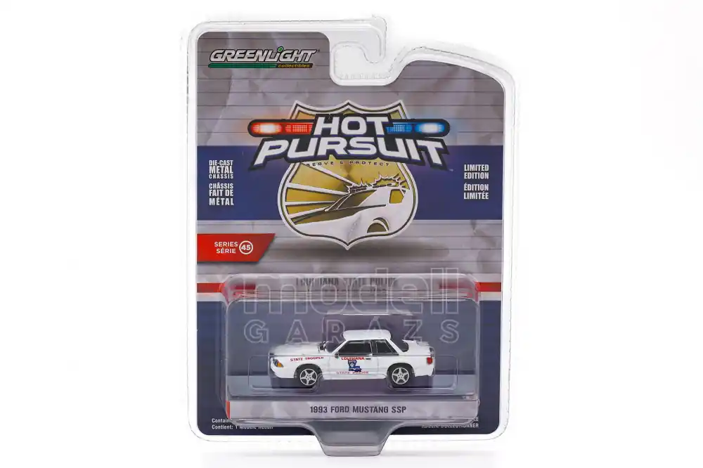 Ford Mustang SSP Louisiana State Police 1993 modellautó Ajánlat