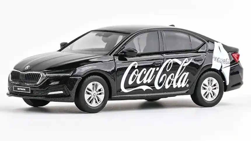Azonnal elérhető Skoda Octavia 4 2020 Coca-Cola modellautó