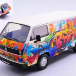 Volkswagen Type 2 T3 Graffiti modellautó Bestseller
