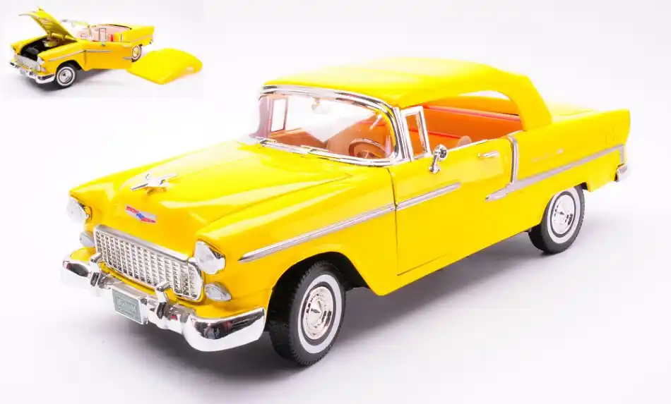 Biztonságos vásárlás Chevrolet Bel Air Convertible 1955 modellautó