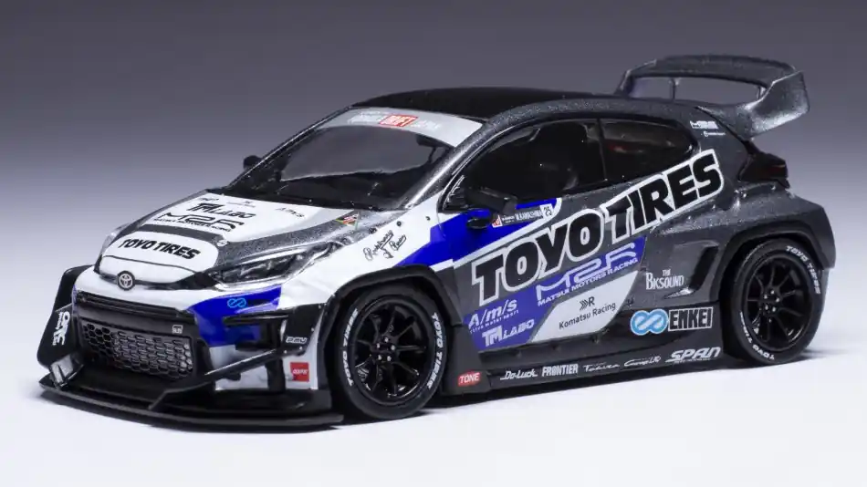 Toyota Yaris GR Pandem version 2022 modellautó Akció