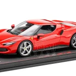 Ferrari 296 GTB Hybrid Rosso Corsa (vitrinnel) Limitált Biztonságos fizetés