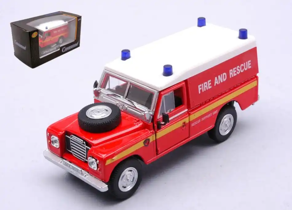 Prémium Land Rover Series III 109 tűzoltó modellautó