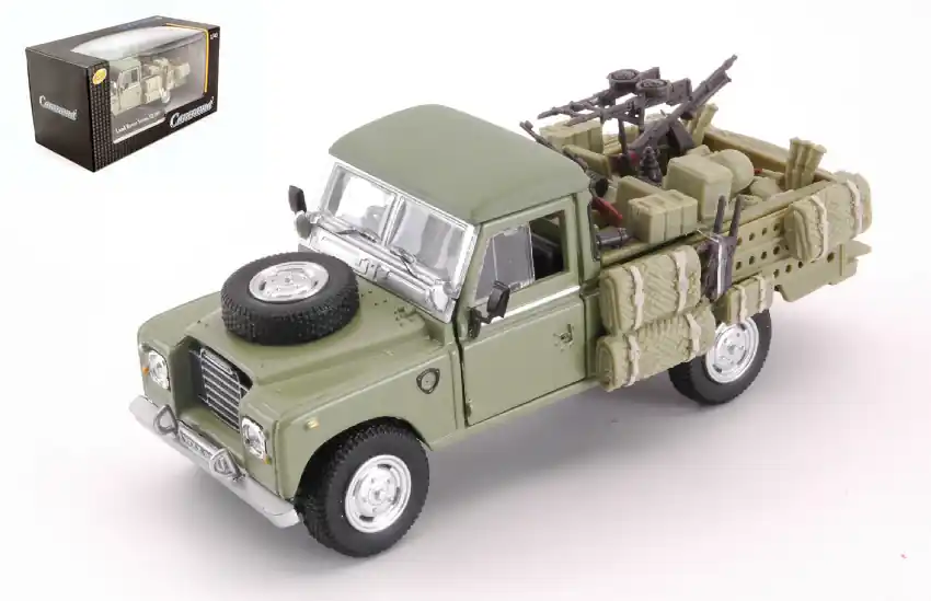 Land Rover Series III 109 katonai modellautó Expressz kézbesítés