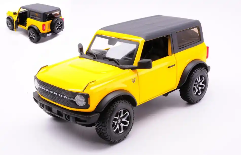 Ford Bronco Badlands 2021 modellautó Gyors kiszállítás